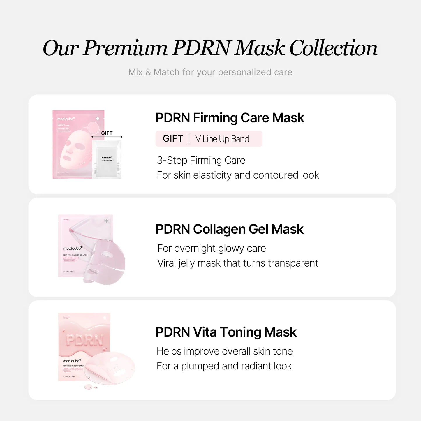 Medicube PDRN Pink Firming Care Mask