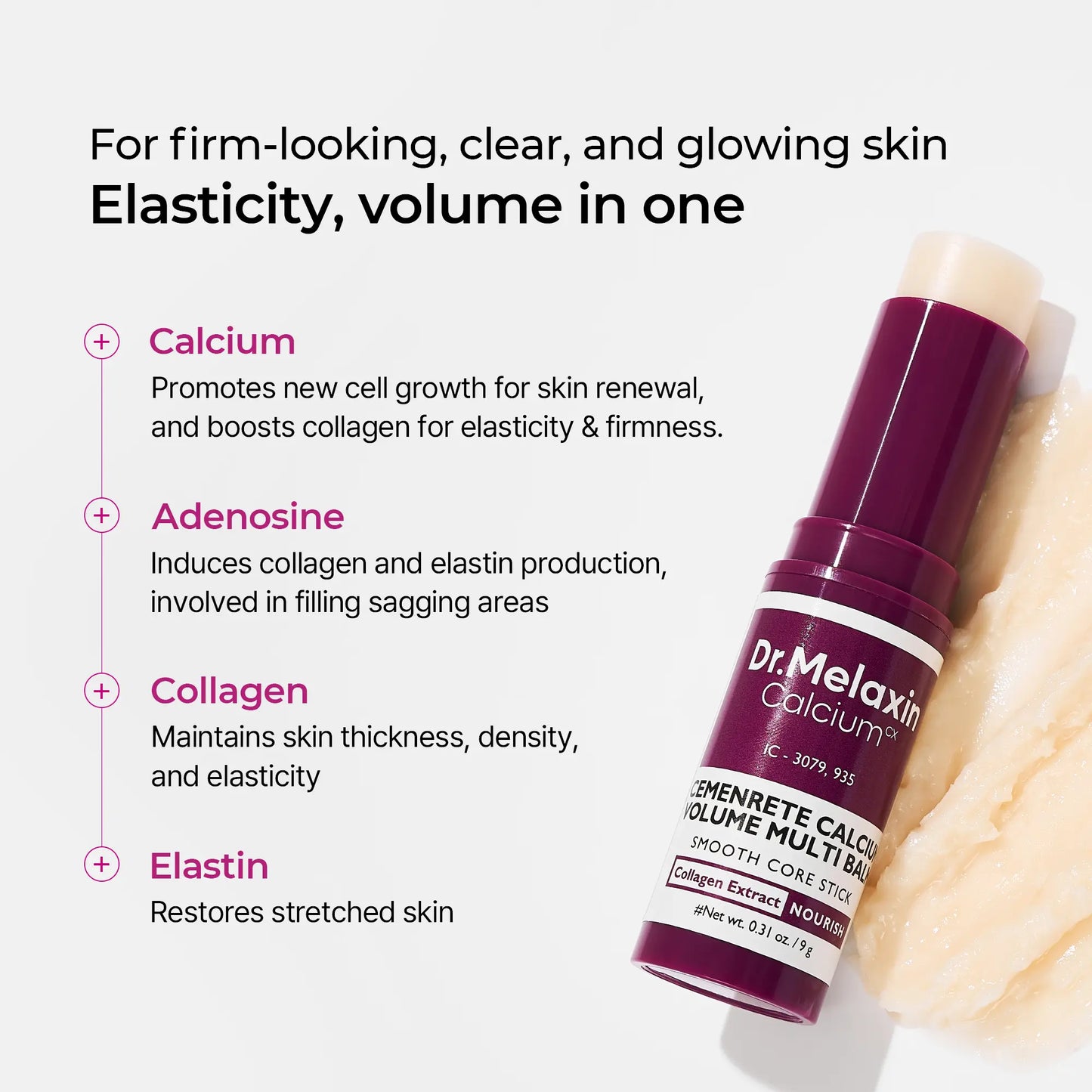 Dr. Melaxin Official Cactox & Collagen Multi Pore Firming Duo with Cactus Cooling & Eye Care Stick