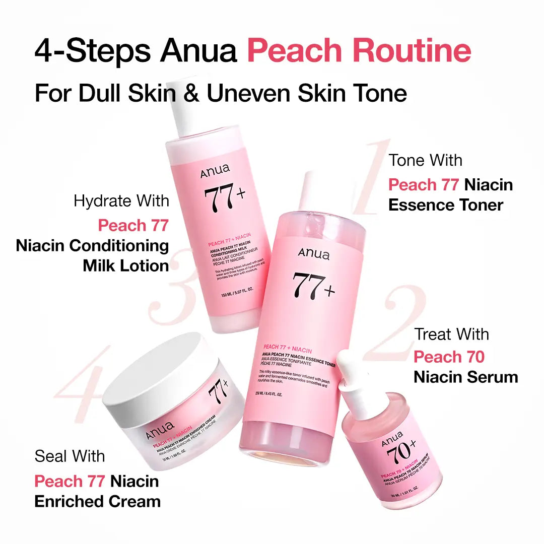 Anua Peach 70 Niacinamide Serum - Brightening Elixir for Radiant Complexion (1.01 Fl. Oz.)