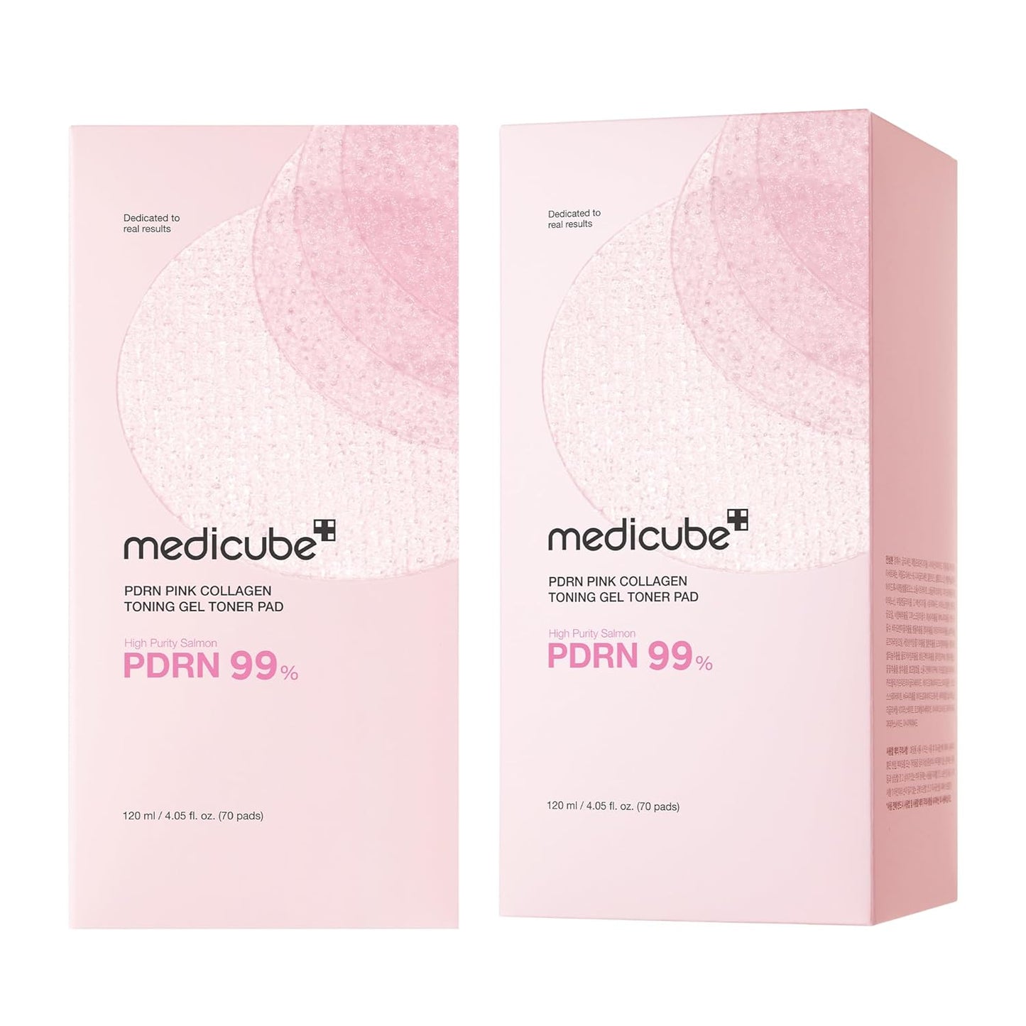 Revitalize Your Skin with Toner Pads Infused with Salmon DNA and Collagen | Korean Gel Toner for Soothing Radiance | 70 Pads of Pink Collagen Jelly