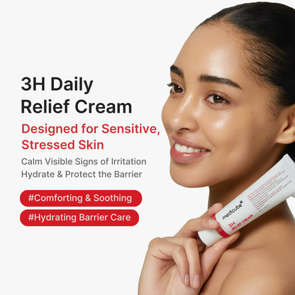 Revitalize Your Skin with Medicube 3H Relief Cream - The Ultimate Daily Moisturizer for Delicate & Troubled Skin