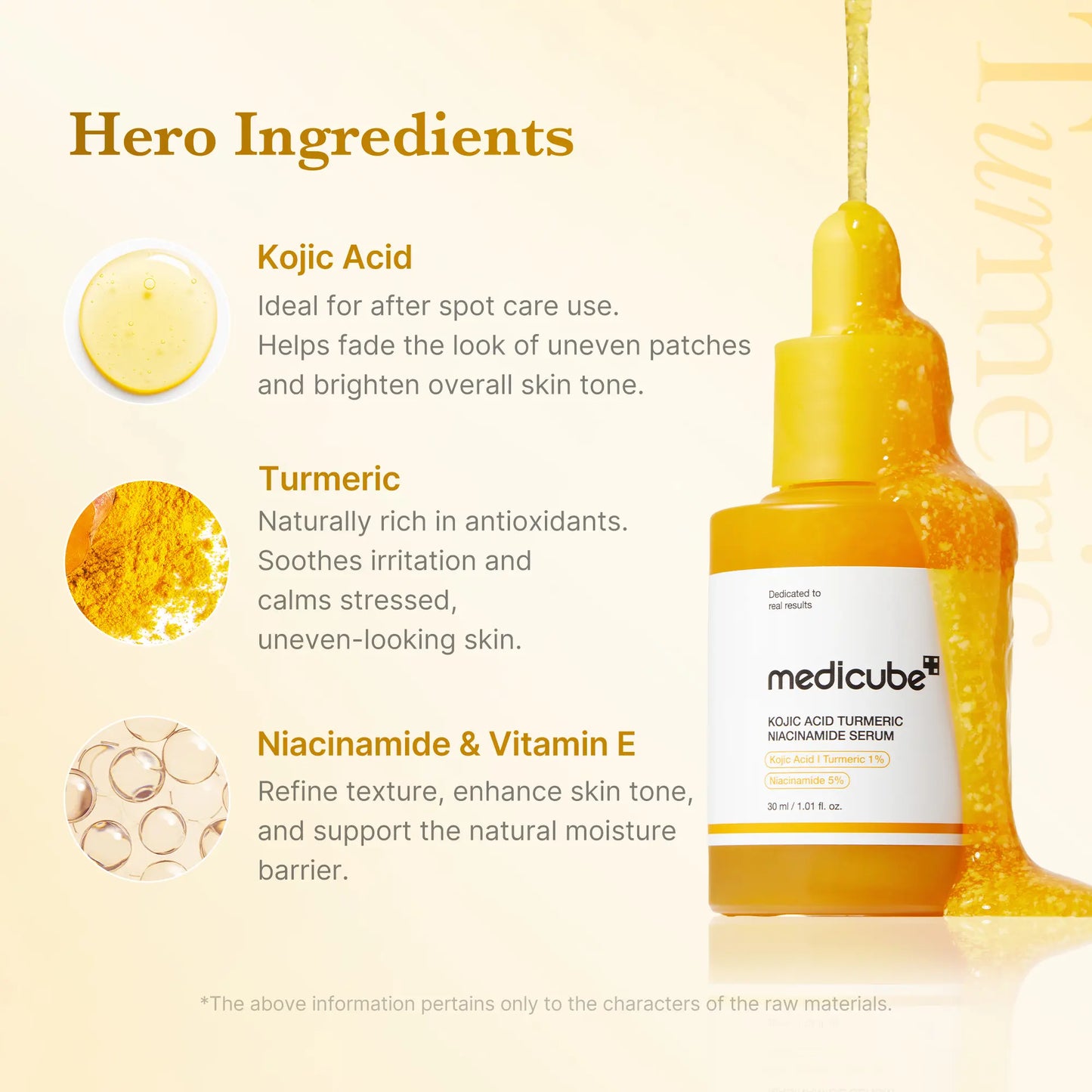 Revitalize Your Skin with Medicube Kojic Acid Turmeric Serum - Unlock Radiant Glass Skin for Face & Body | Enriched with Niacinamide & Glycolic Acid | 250ml