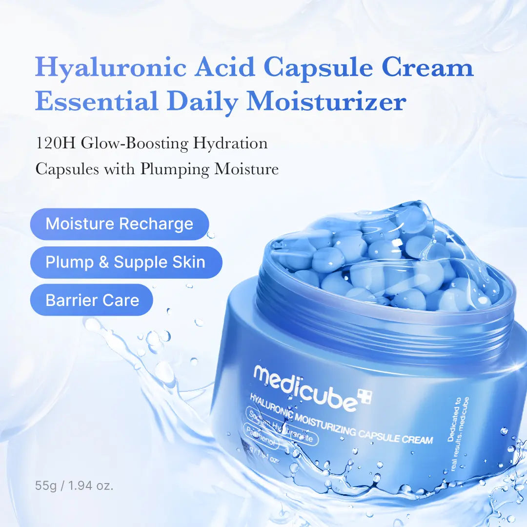 Medicube's Hydrating Hyaluronic Acid Capsule Cream