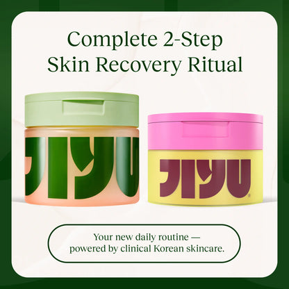 Achieve Radiant Skin with the JiYu Korean Skincare Glow-Up Bundle - Toner Pads & NAD+ Cream