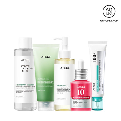 Anua Official Viral Ultimate Glass Skin Bundle
