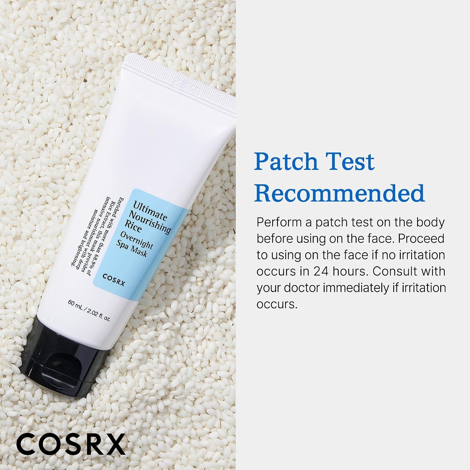Revitalize Your Skin Overnight with COSRX Ultimate Nourishing Rice Spa Mask - 60ml