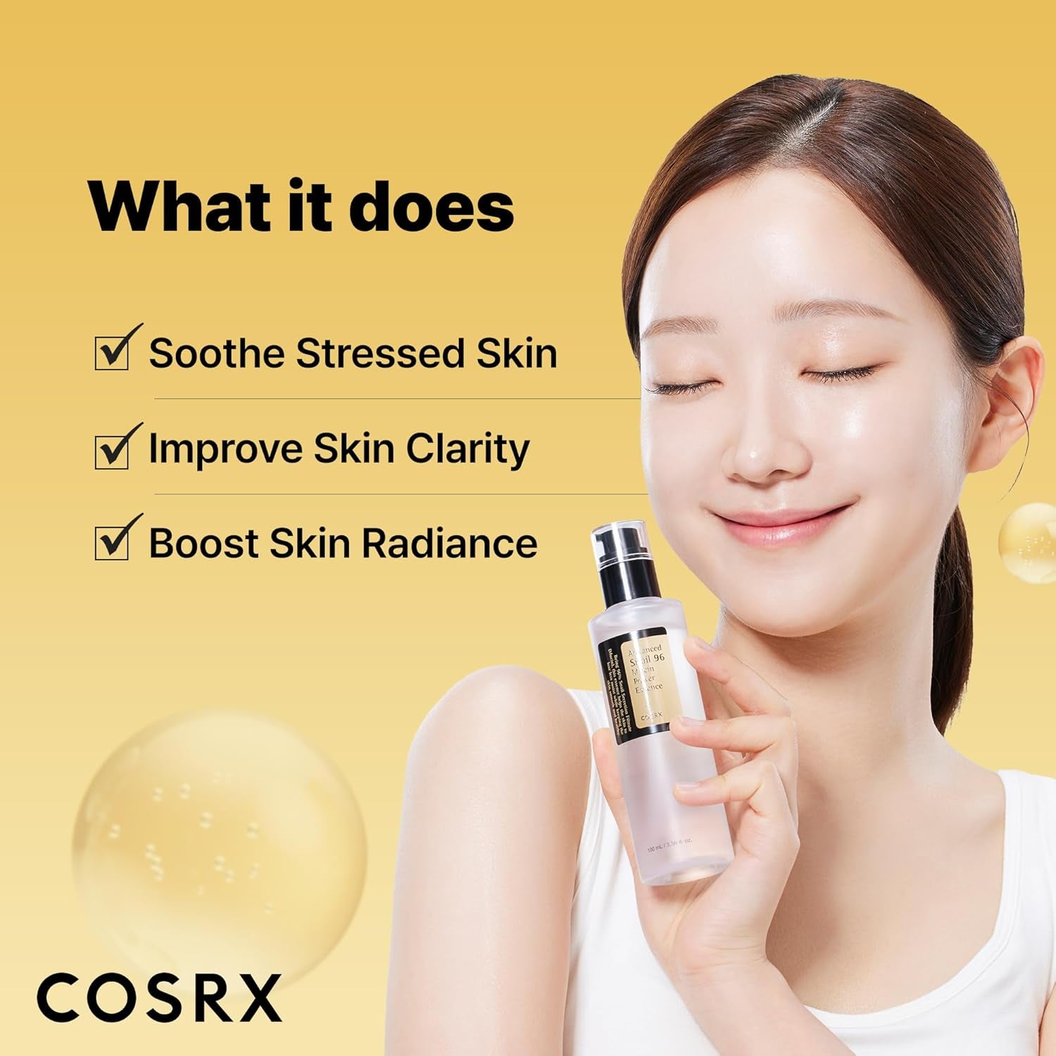 Revitalize Your Skin with COSRX Snail Mucin 96% Repairing Serum - 100ml of Korean Skincare Magic!