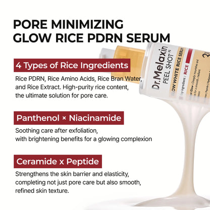 Dr.Melaxin Official Ultimate Exfoliating Glow Rice Routine Set