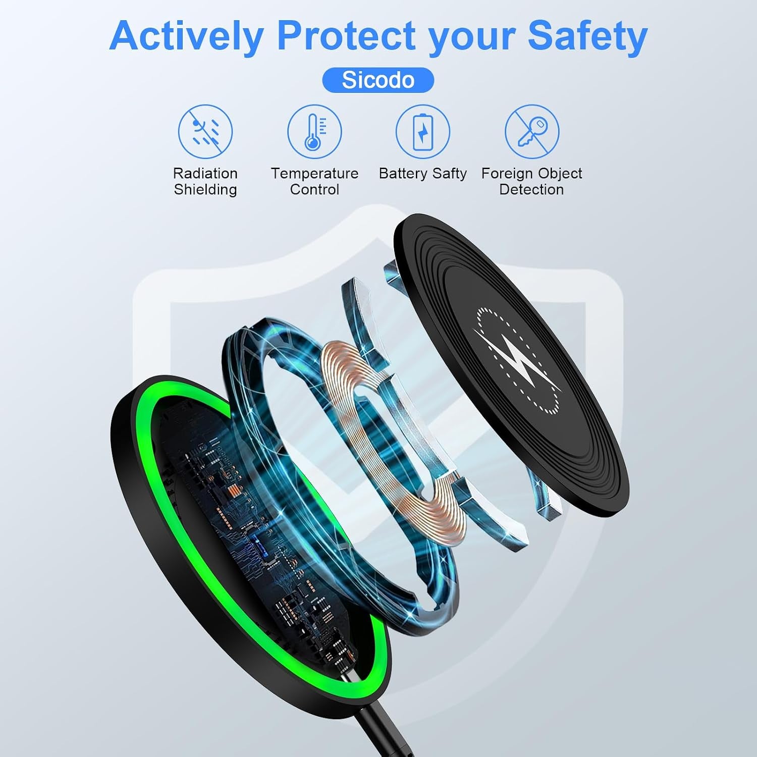 Fast and Versatile Pixel Wireless Charger - Ultimate Charging Pad for Google Pixel and More