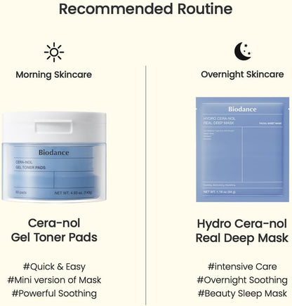 Biodance Cera-Nol Gel Toner Pads