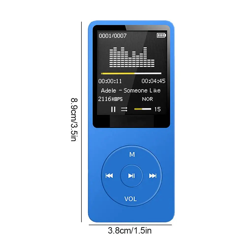 Experience Unmatched Sound Quality with Our Rechargeable Portable MP3 Player Featuring Noise Conduction Technology and Built-in Microphone