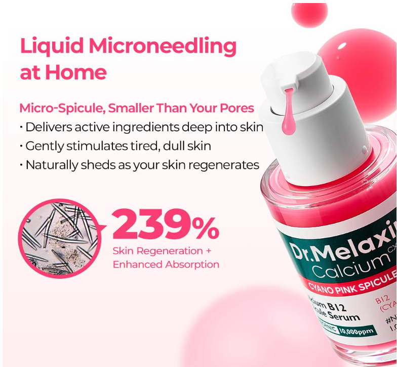 ******SALE***********Dr.Melaxin Cyano Pink Spicule Serum