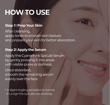 ******SALE***********Dr.Melaxin Cyano Pink Spicule Serum