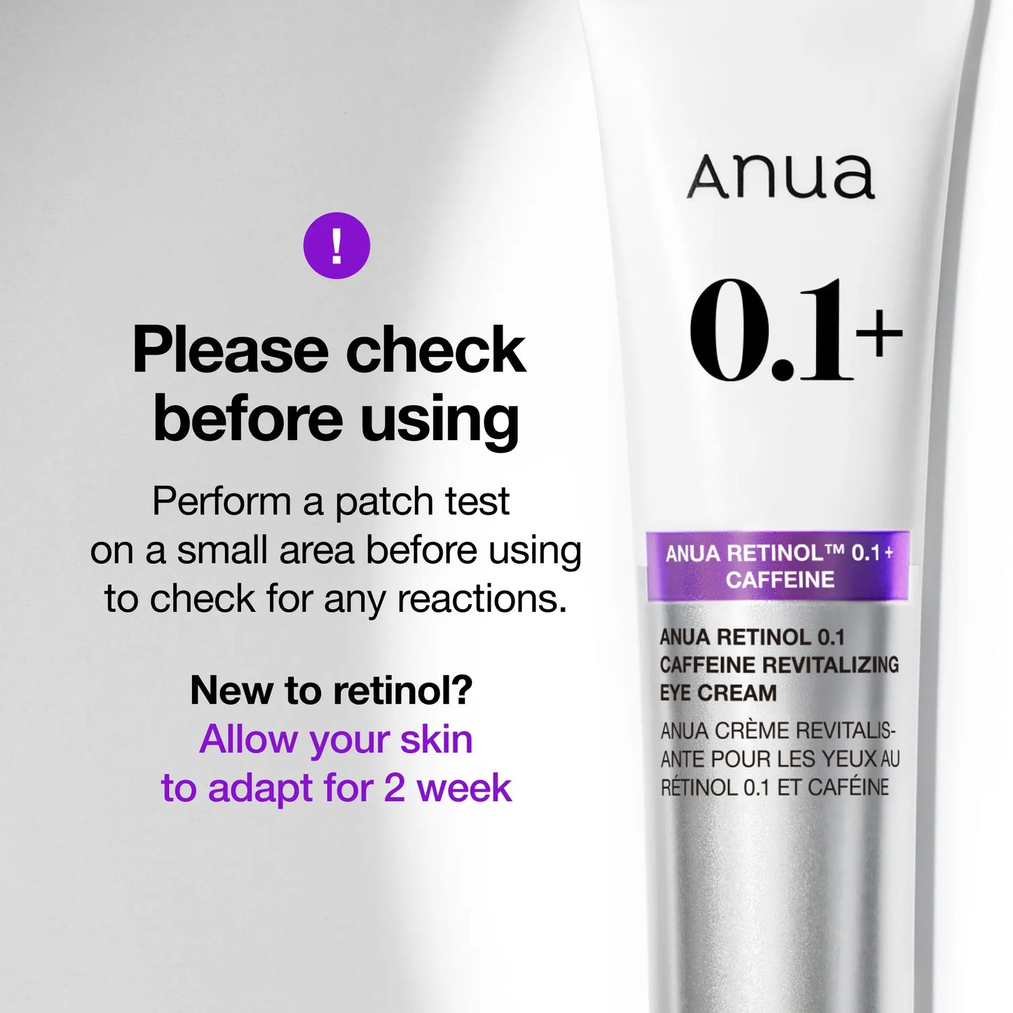 [Anua] Retinol TM 0.1 Caffeine Revitalizing Eye Cream 30G 
