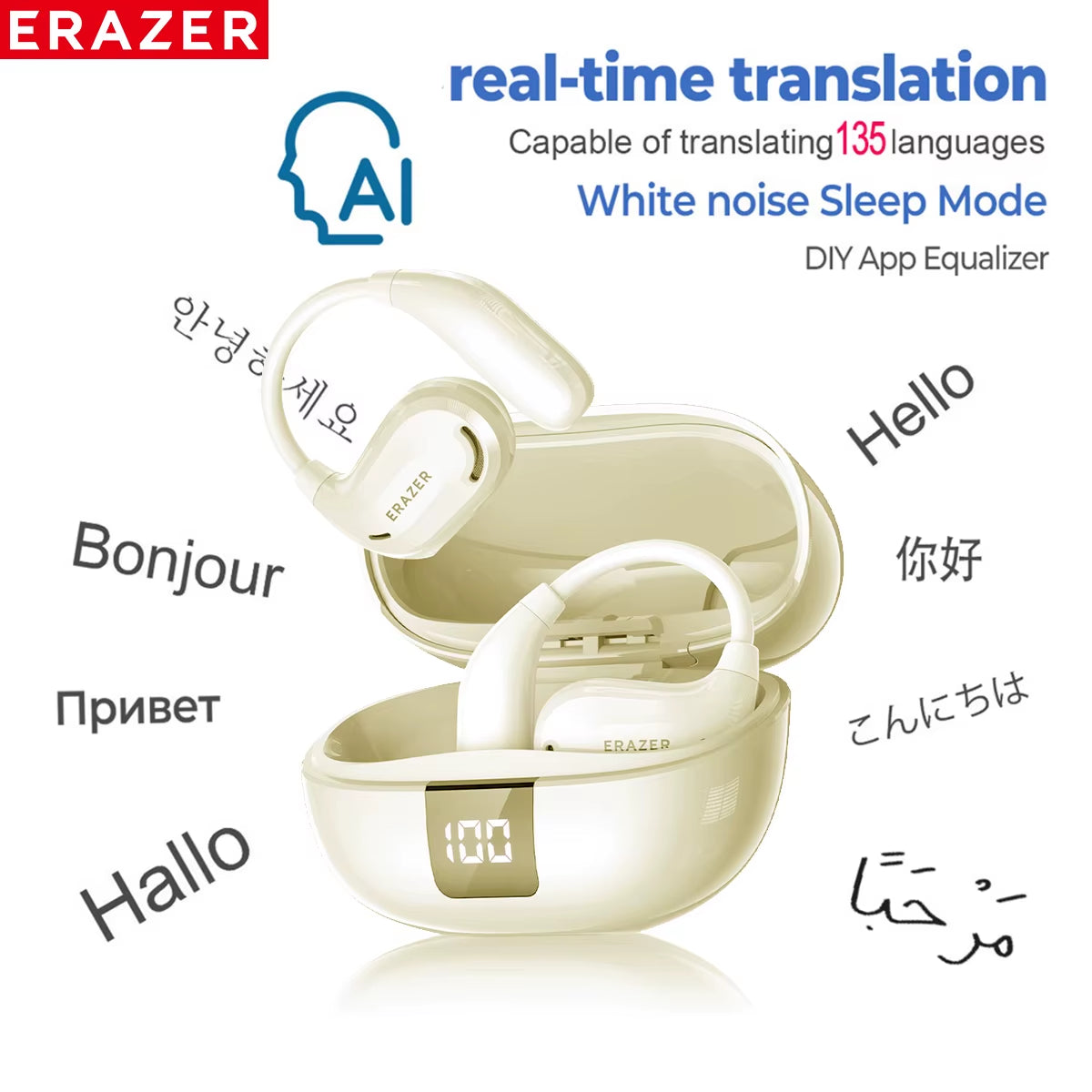 Revolutionary Wireless Bluetooth Earphones with ASMR Functionality and 13-Hour Battery Life