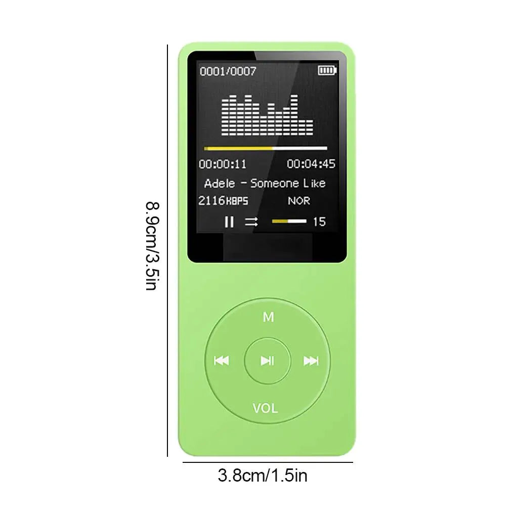 Experience Unmatched Sound Quality with Our Rechargeable Portable MP3 Player Featuring Noise Conduction Technology and Built-in Microphone
