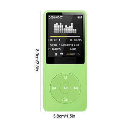 Experience Unmatched Sound Quality with Our Rechargeable Portable MP3 Player Featuring Noise Conduction Technology and Built-in Microphone