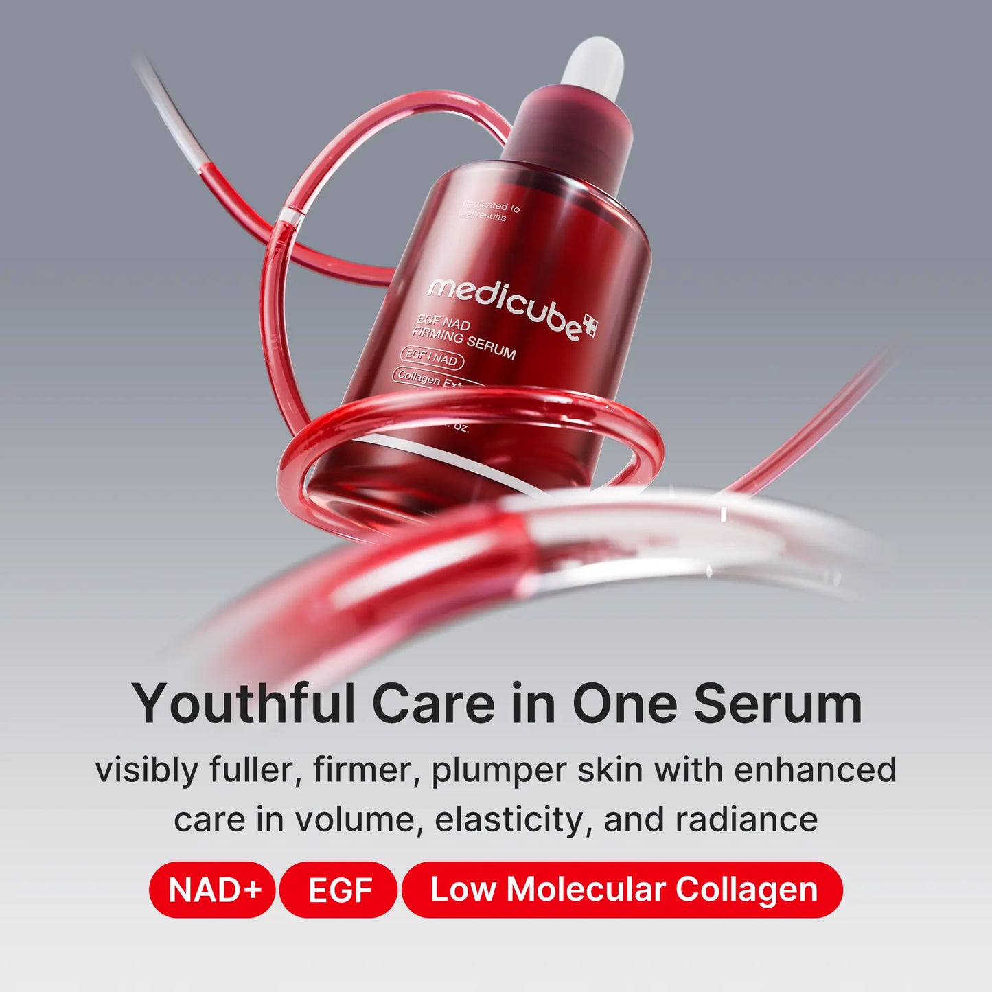 Medicube Gatekeeping My Real Age Set | Comprehensive 5-Step Anti-Aging Routine with PDRN, Volufiline, Collagen, and NAD+ EGF Complex for Fine Lines, Firmness, and Radiant, Youthful Skin | Korean Skincare, K-Beauty
