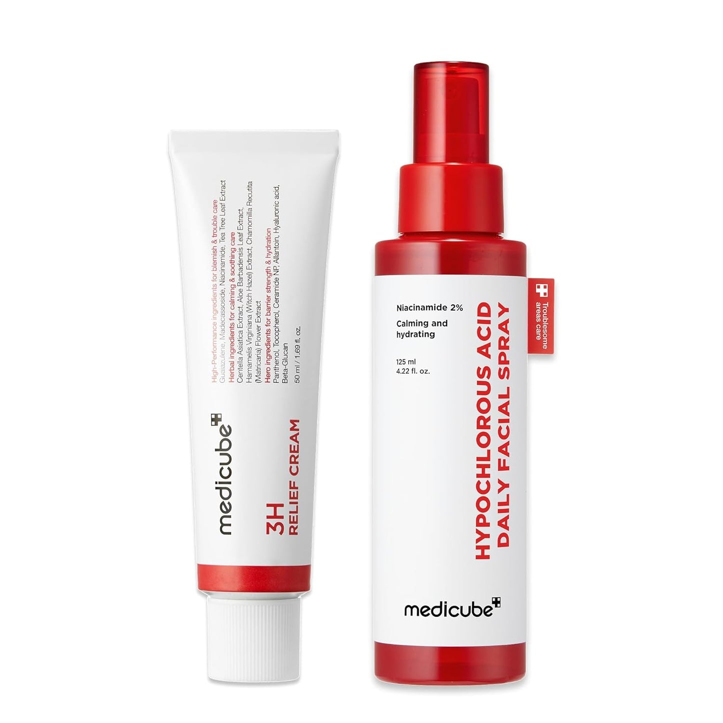 Soothing Skincare Essential: Medicube Calming & Barrier Comfort Duo for Daily Relief and Hydration