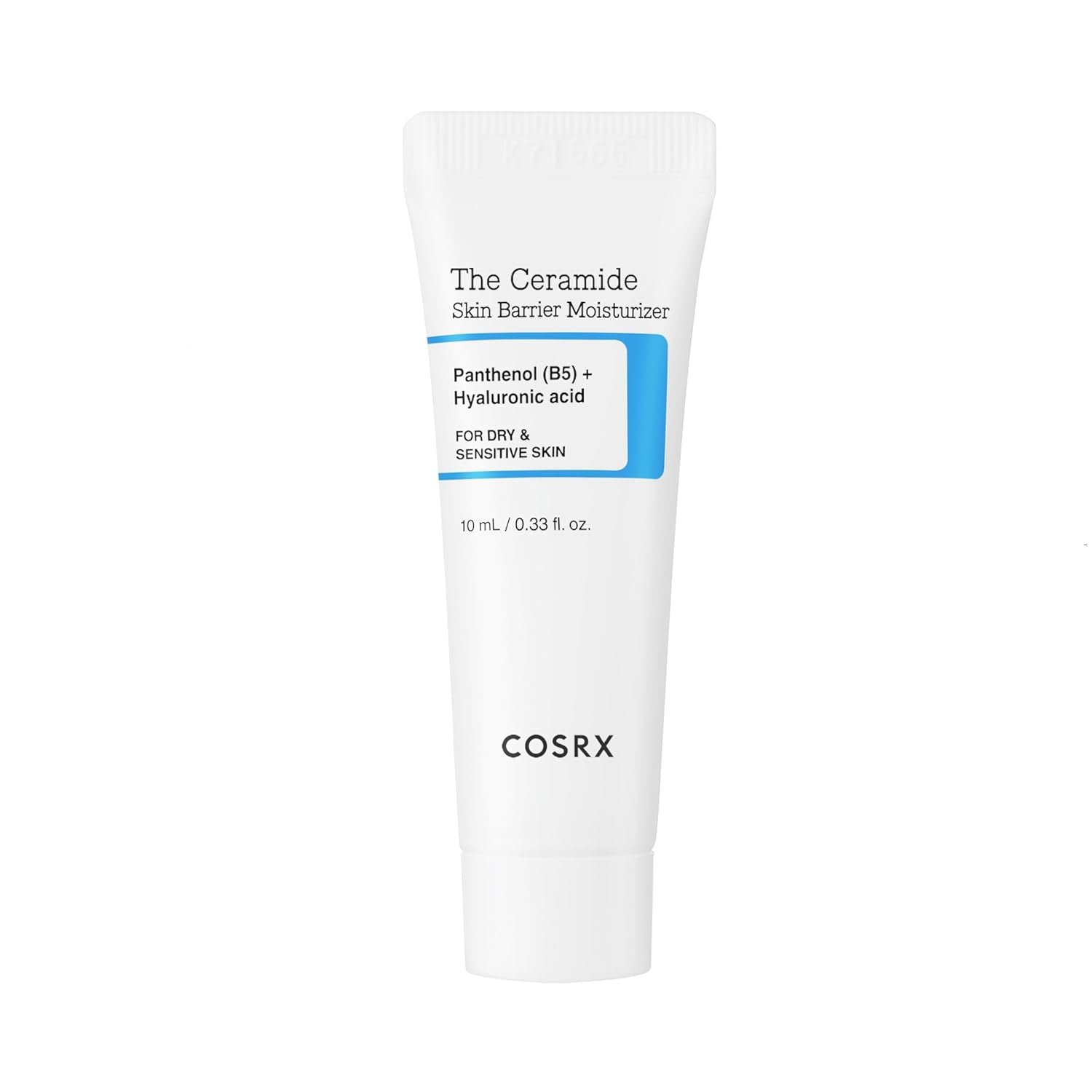 COSRX Mini Ceramide Skin Barrier Moisturizer - Infused with 7 Ceramides, Hyaluronic Acid & Panthenol (0.34 Fl.Oz)