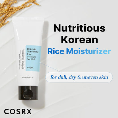 Revitalize Your Skin Overnight with COSRX Ultimate Nourishing Rice Spa Mask - 60ml