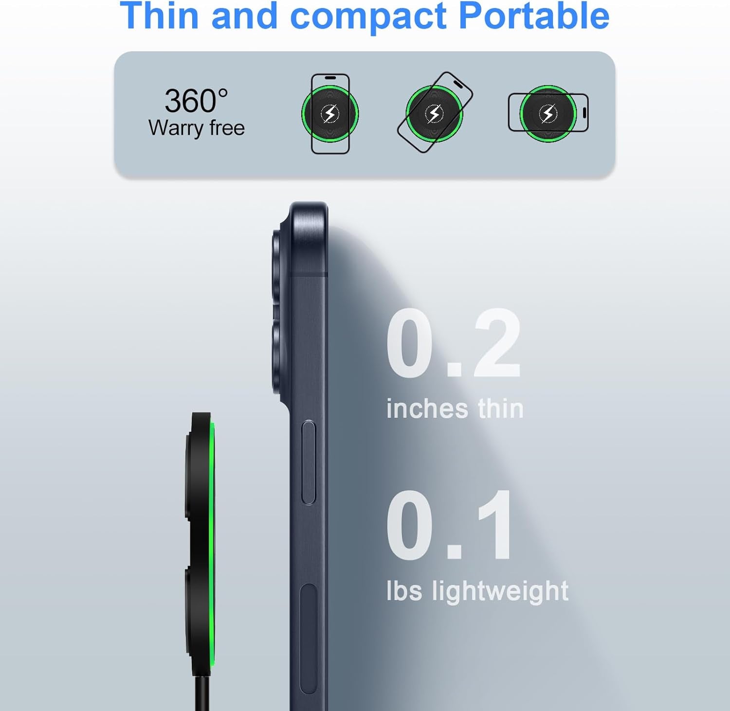 Fast and Versatile Pixel Wireless Charger - Ultimate Charging Pad for Google Pixel and More