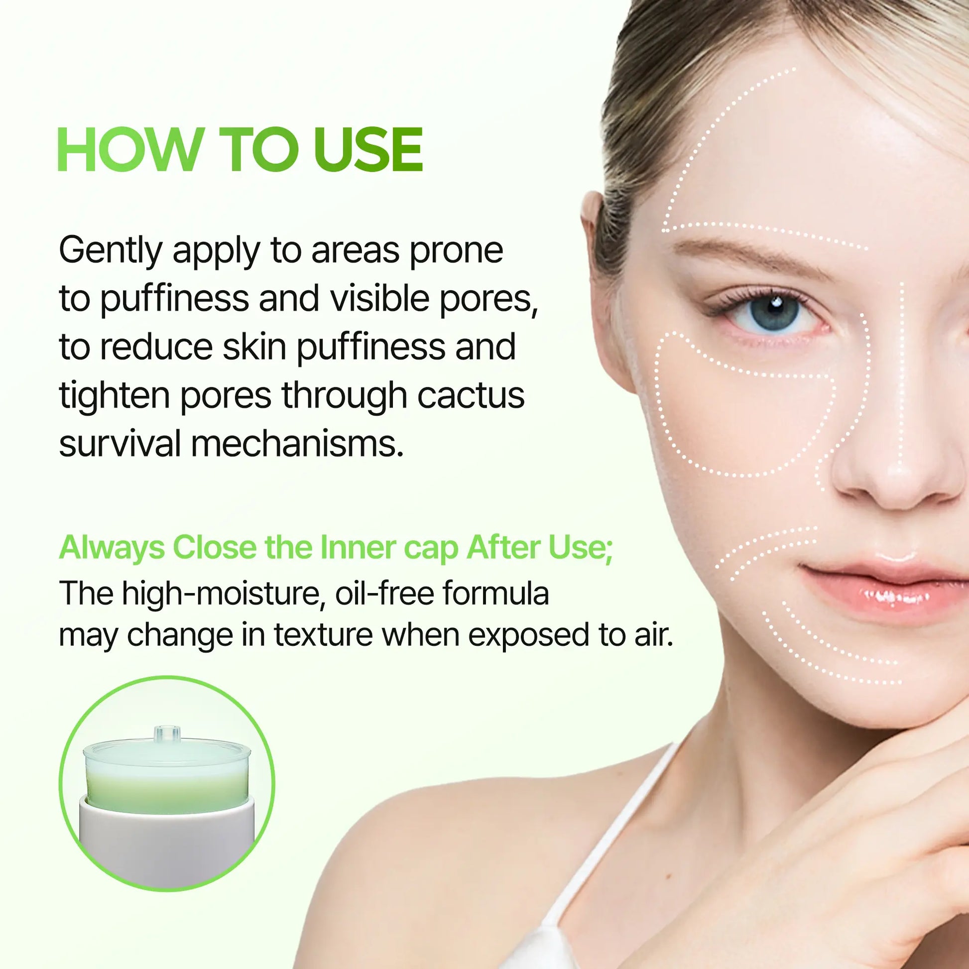 Dr. Melaxin Official Cactox & Collagen Multi Pore Firming Duo with Cactus Cooling & Eye Care Stick 