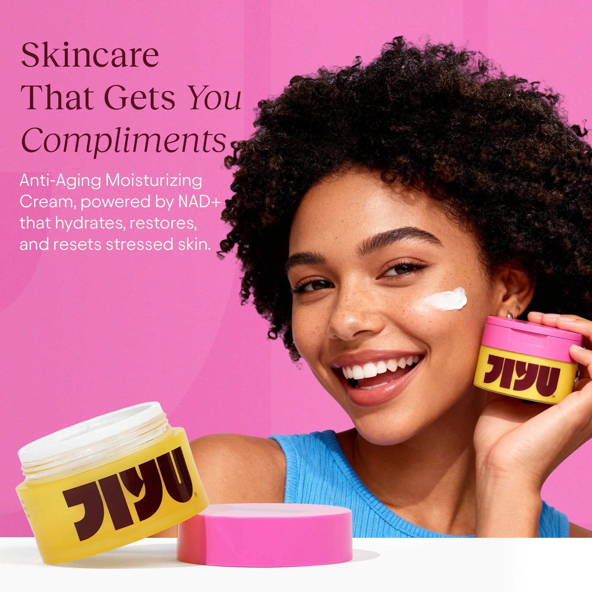 Jiyu Anti-Aging Moisturizing Cream Powered by NAD+