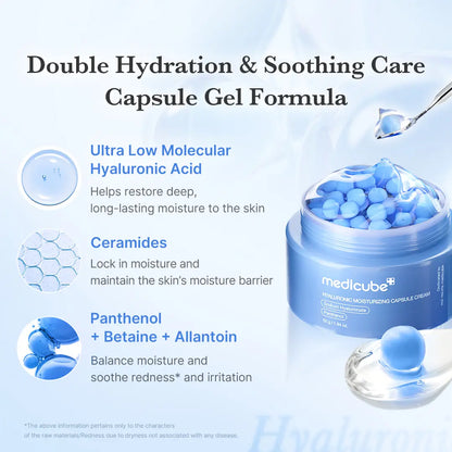 Medicube's Hydrating Hyaluronic Acid Capsule Cream