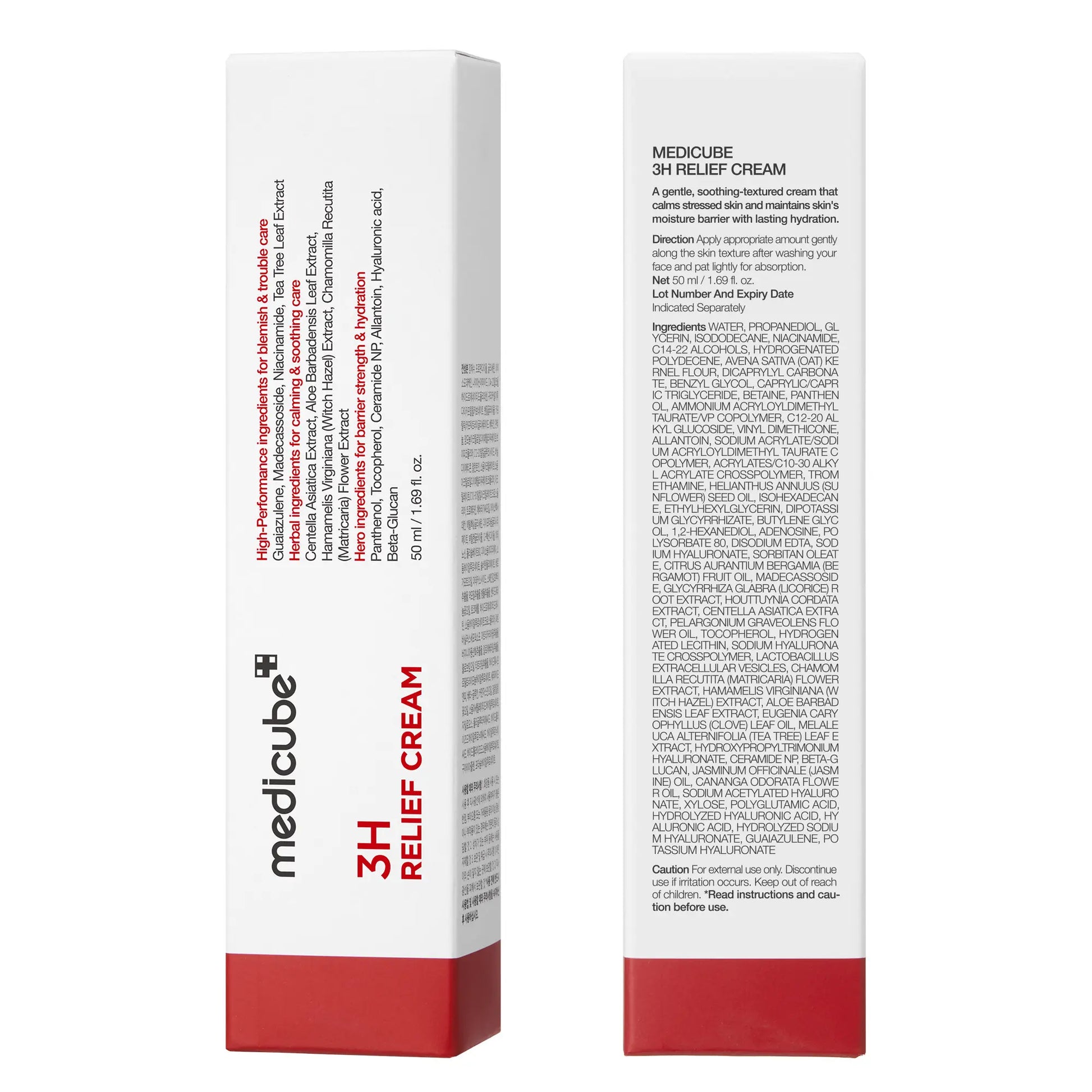 Revitalize Your Skin with Medicube 3H Relief Cream - The Ultimate Daily Moisturizer for Delicate & Troubled Skin