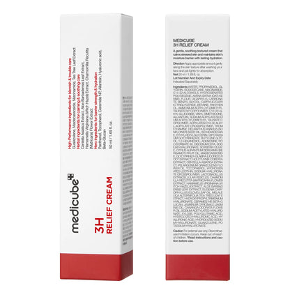 Revitalize Your Skin with Medicube 3H Relief Cream - The Ultimate Daily Moisturizer for Delicate & Troubled Skin