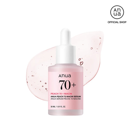 Anua Peach 70 Niacinamide Serum - Brightening Elixir for Radiant Complexion (1.01 Fl. Oz.)
