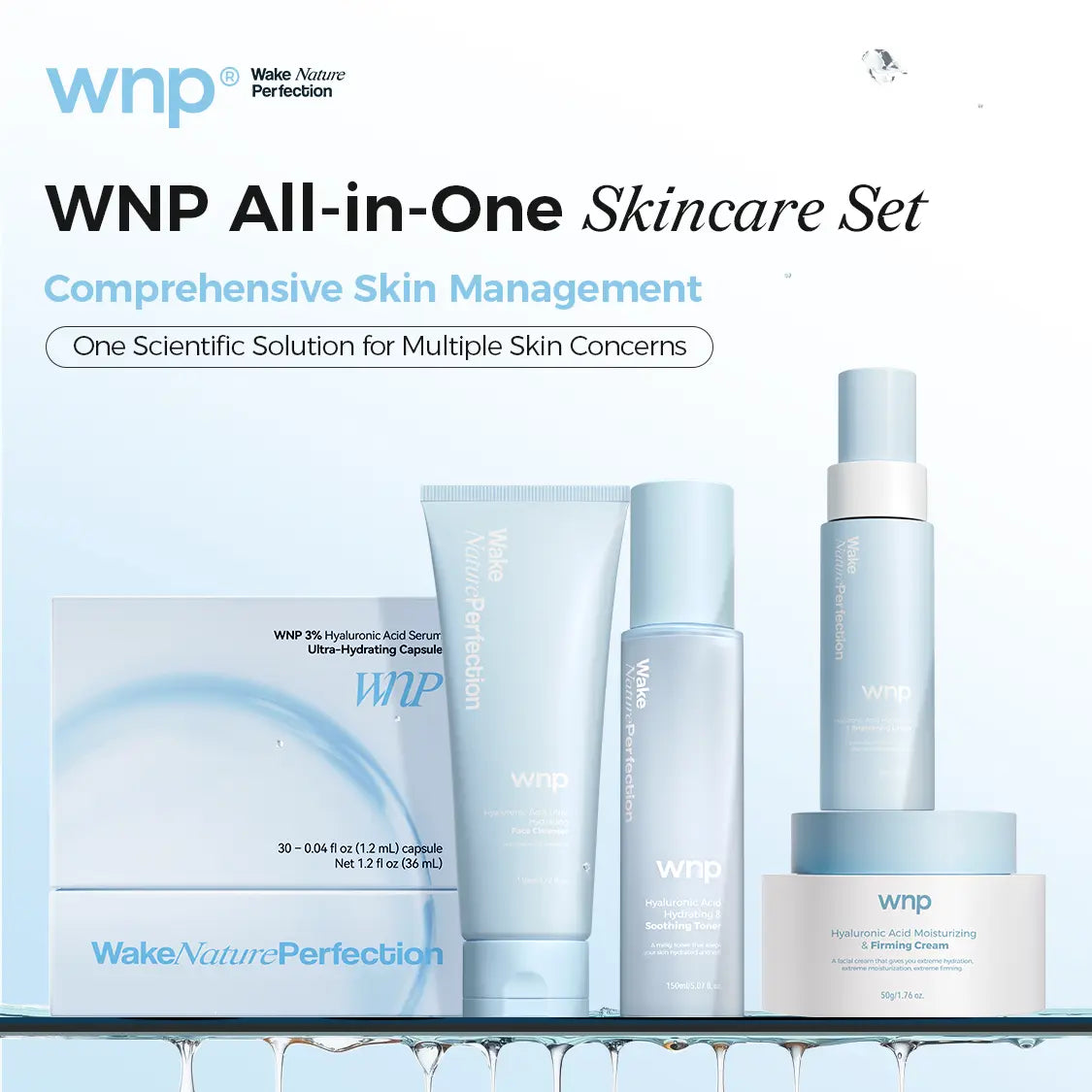 WNP Official All-In-One Skincare SET