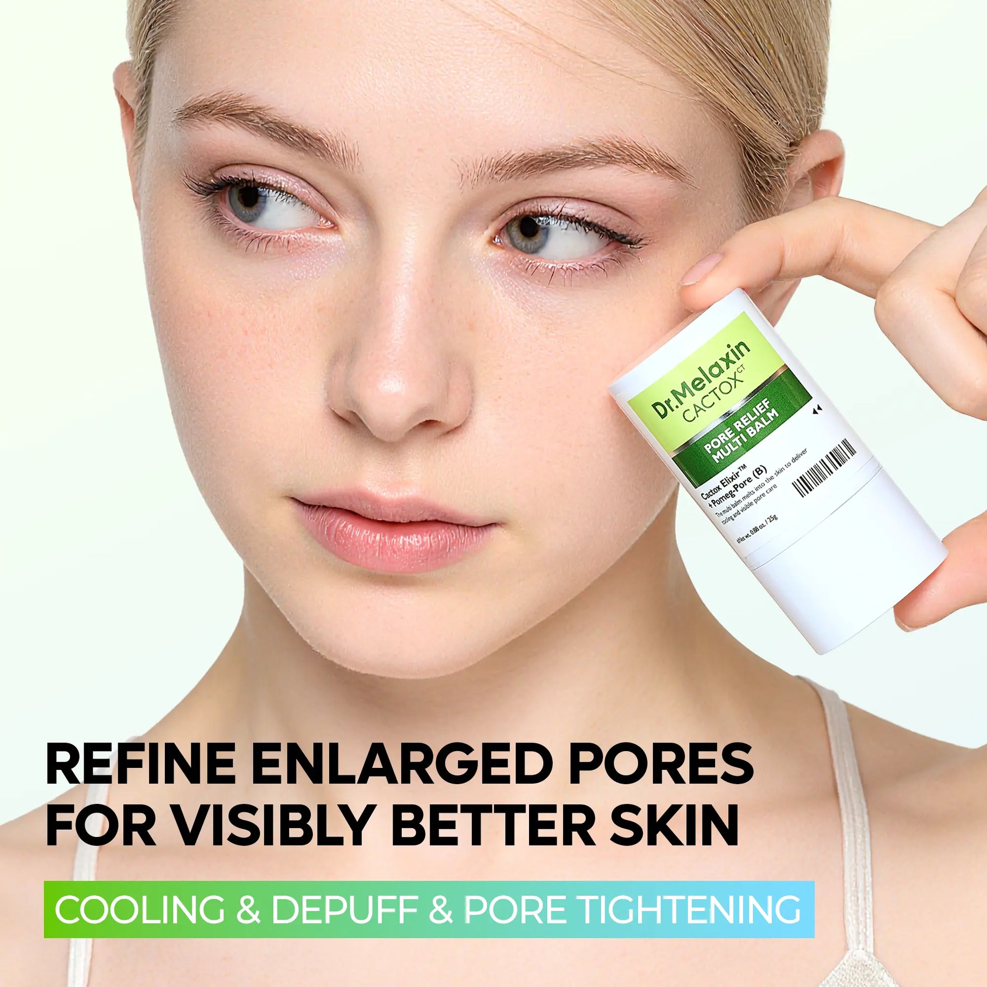 Dr. Melaxin Official Cactox & Collagen Multi Pore Firming Duo with Cactus Cooling & Eye Care Stick 