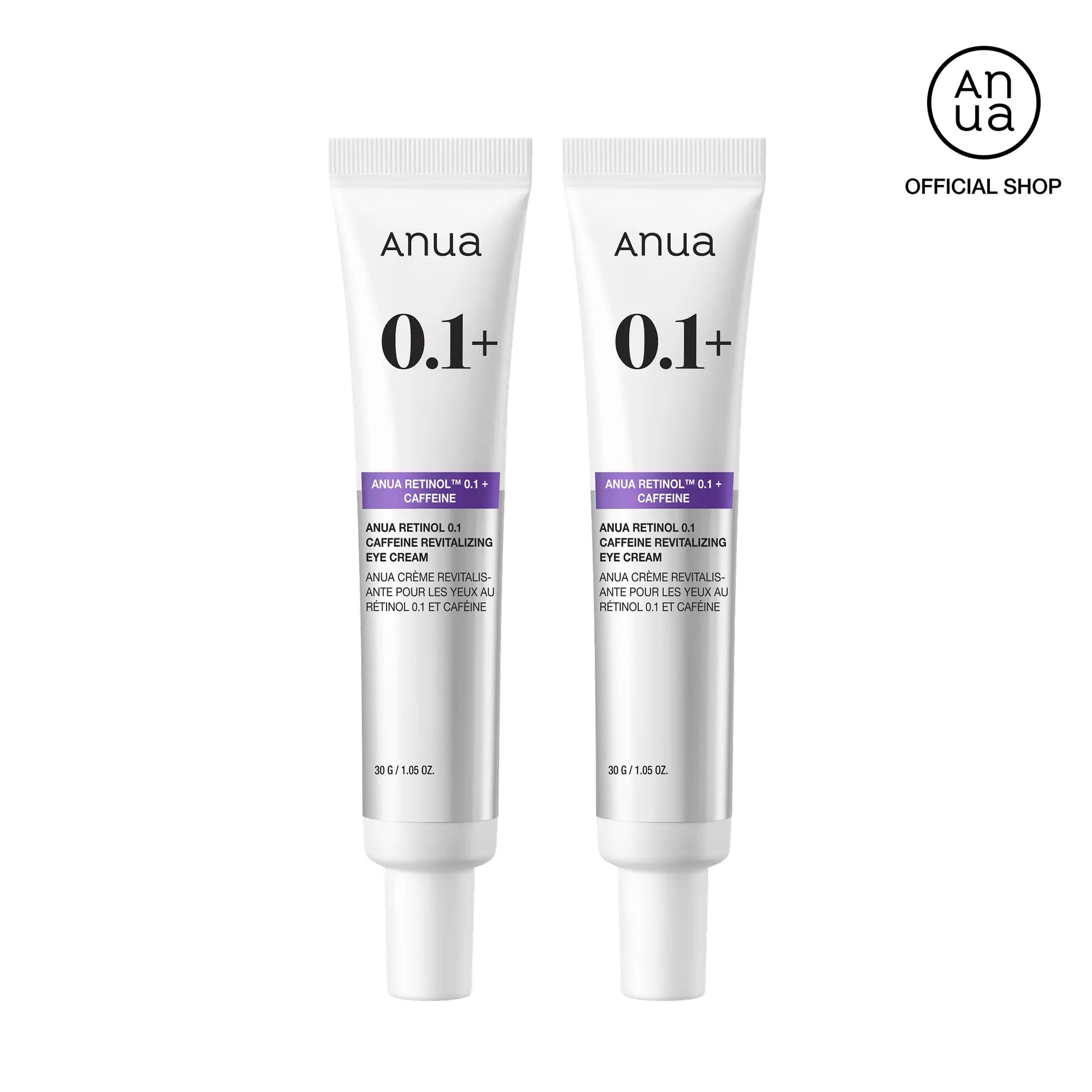 [Anua] Retinol TM 0.1 Caffeine Revitalizing Eye Cream 30G 