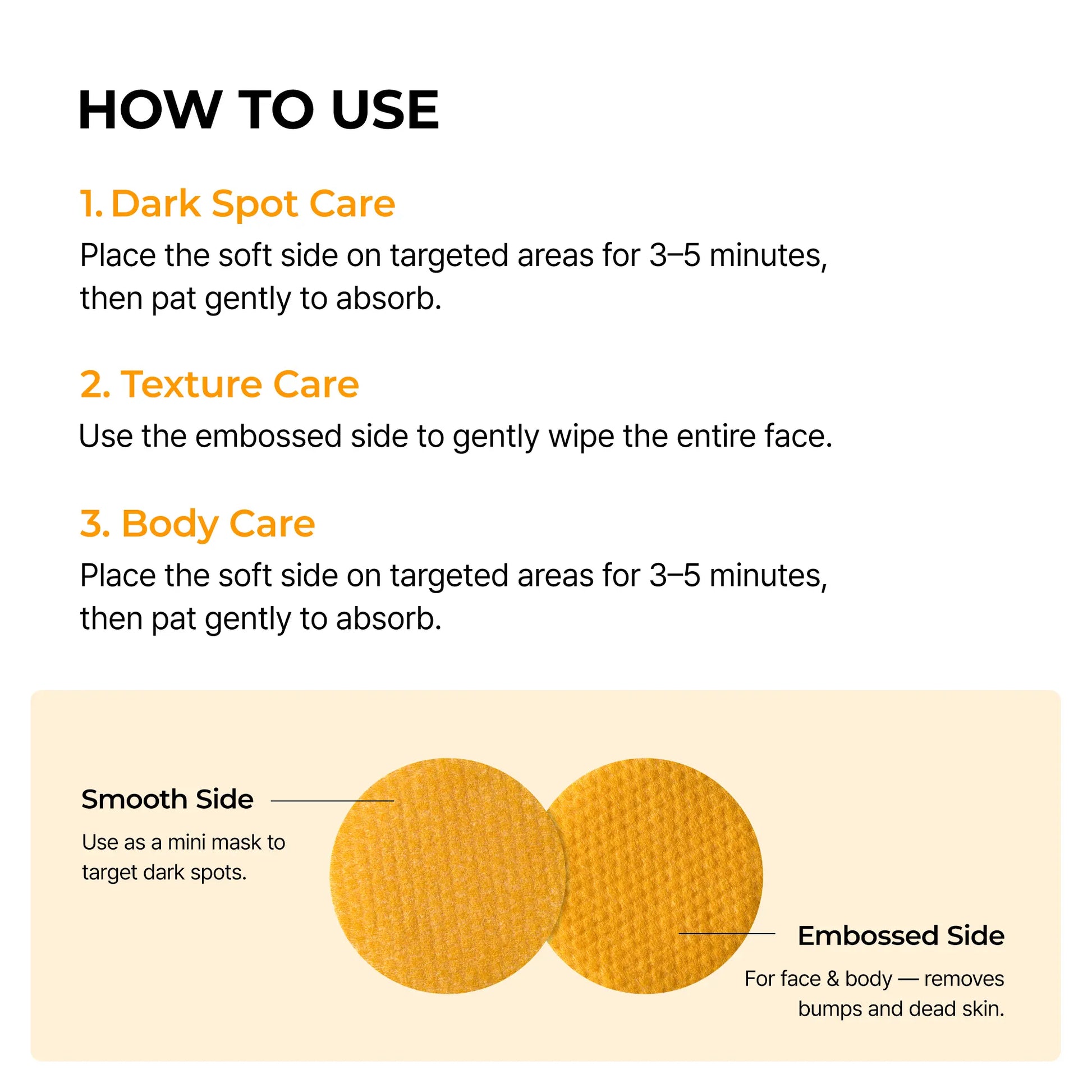 Dr.Melaxin Kojic Acid Turmeric TX Toner Pads - 70 Pads for Brightening & Even Tone