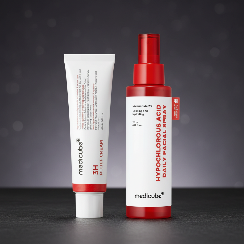 Soothing Skincare Essential: Medicube Calming & Barrier Comfort Duo for Daily Relief and Hydration
