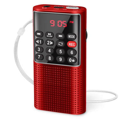Ultimate Mini Portable FM Radio with Recorder