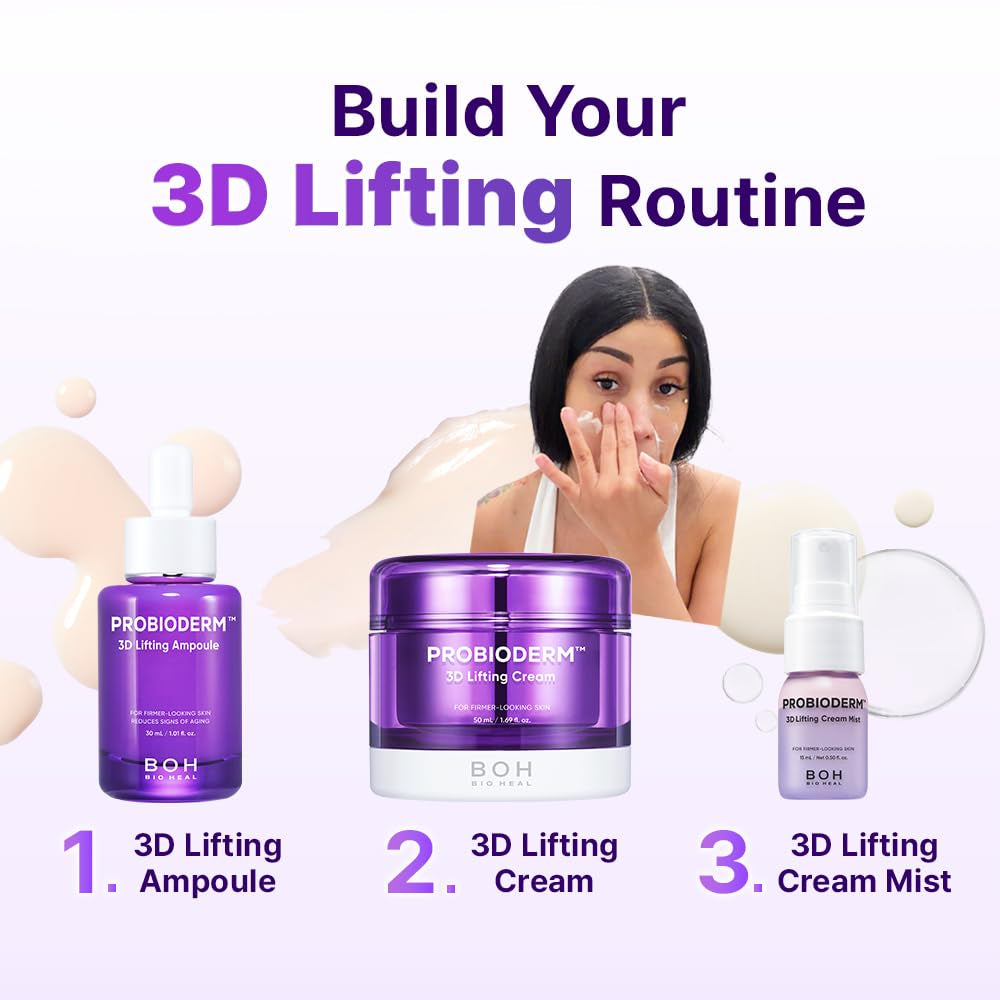 Revitalize Your Skin with the Probioderm 3D Lifting Skincare Set - Cardi B's Ultimate Choice for Youthful Glow!