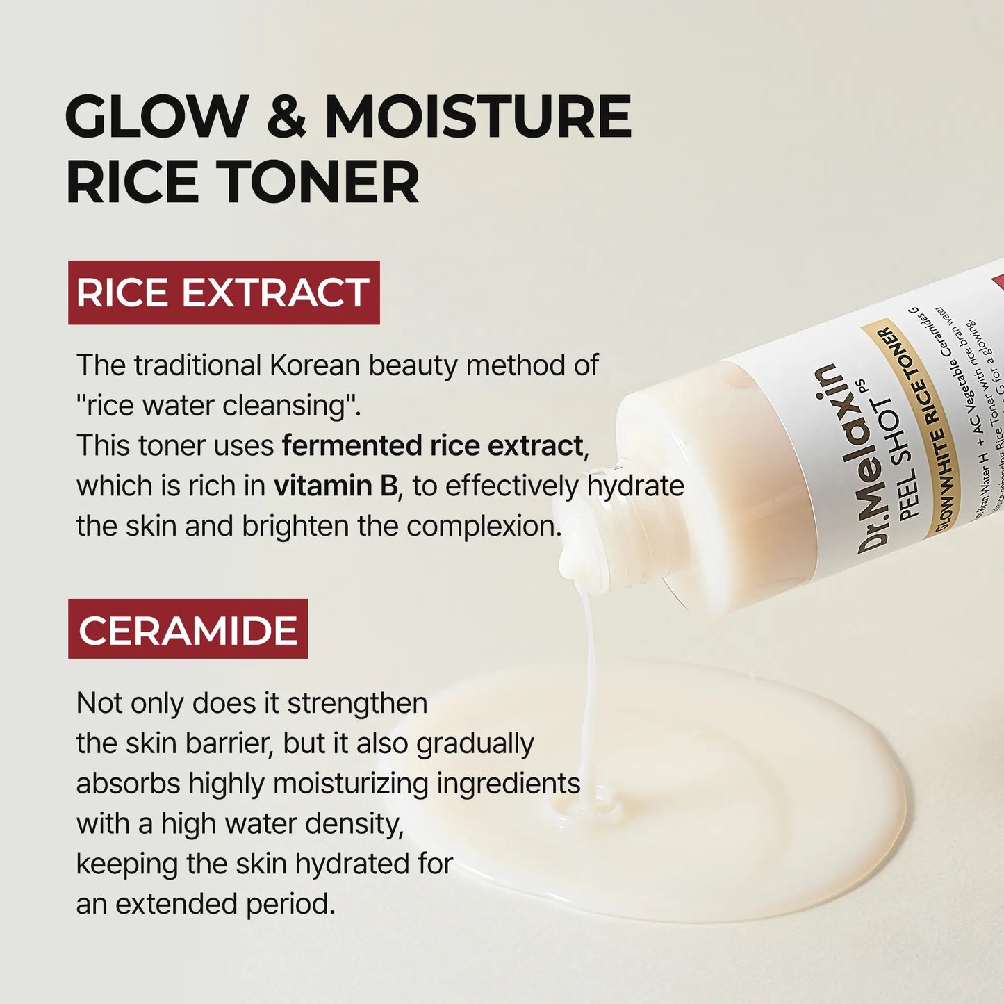 Dr.Melaxin Official Ultimate Exfoliating Glow Rice Routine Set