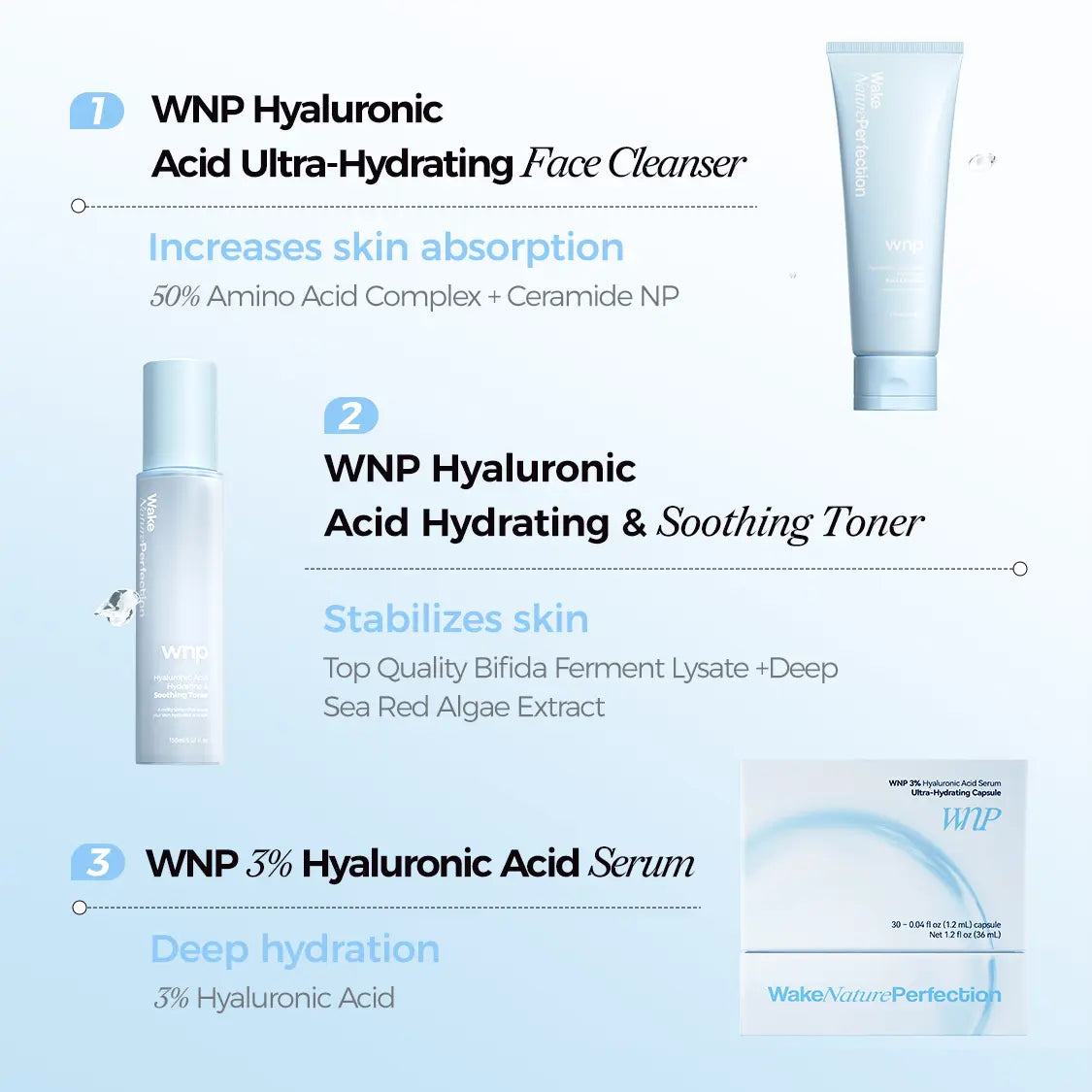 WNP Official All-In-One Skincare SET