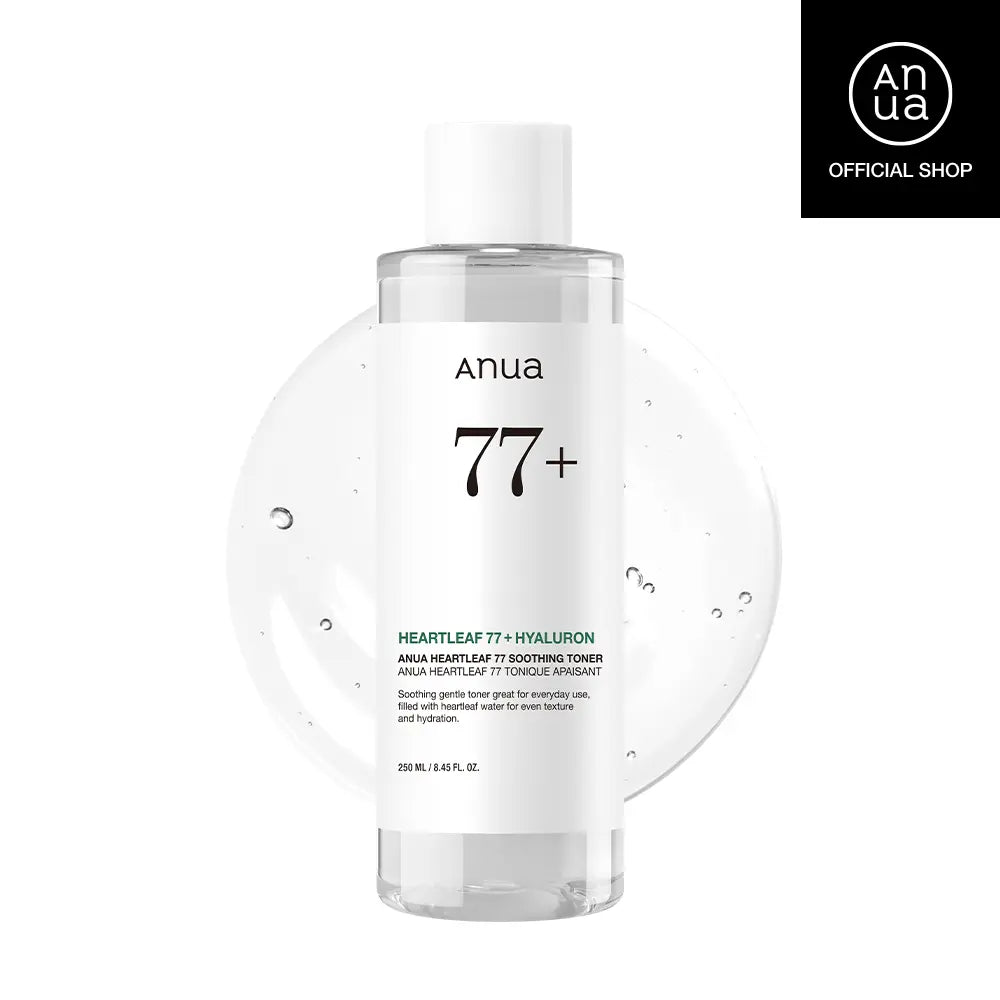 Revitalize Your Skin with Anua Heartleaf 77% Soothing Toner - Hydrating Facial Toner for All Skin Types, 8.45 Fl.Oz. (250Ml) | Korean Skincare Essential