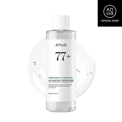 Revitalize Your Skin with Anua Heartleaf 77% Soothing Toner - Hydrating Facial Toner for All Skin Types, 8.45 Fl.Oz. (250Ml) | Korean Skincare Essential