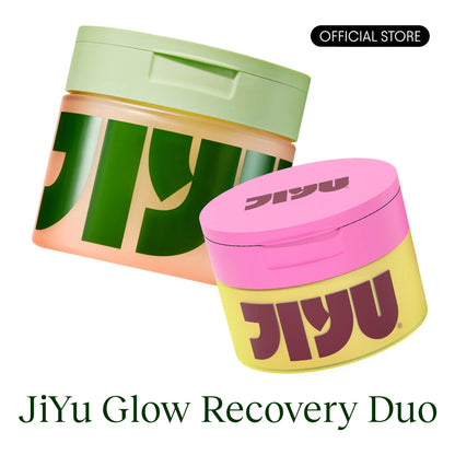 Achieve Radiant Skin with the JiYu Korean Skincare Glow-Up Bundle - Toner Pads & NAD+ Cream