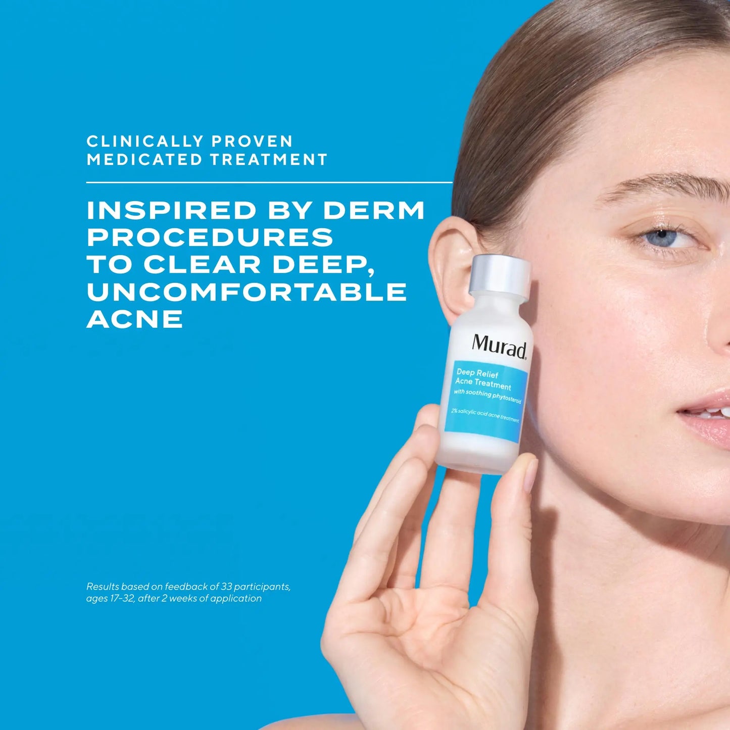 Murad Deep Relief Acne Treatment - 2% Salicylic Acid & Advanced Phytosteroid Technology for Rapid Acne Healing and Skin Restoration