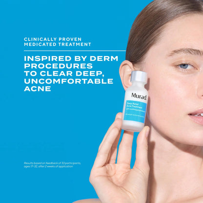 Murad Deep Relief Acne Treatment - 2% Salicylic Acid & Advanced Phytosteroid Technology for Rapid Acne Healing and Skin Restoration