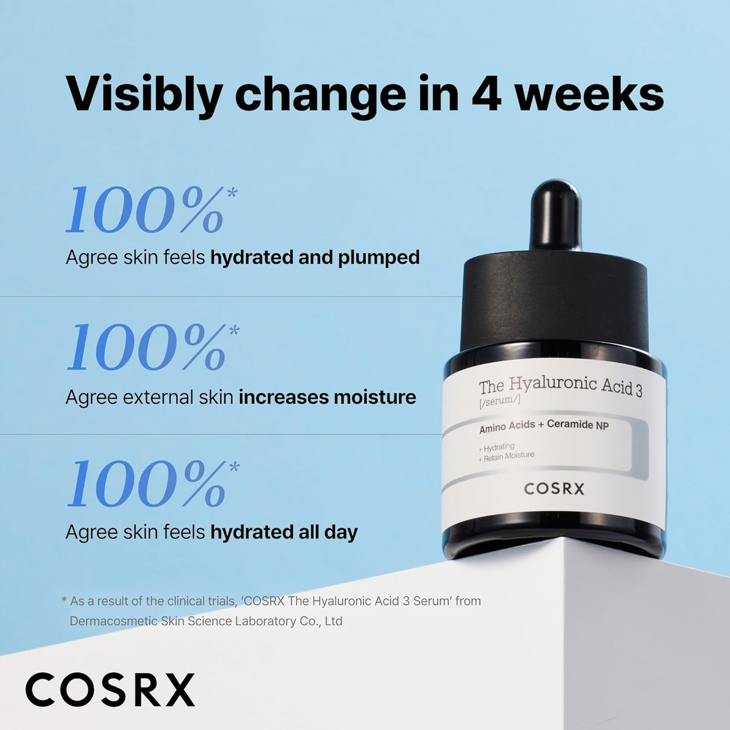 Revitalize Your Skin with COSRX Pure Sodium Hyaluronic Acid 3% Serum - 0.67 Fl Oz of Deep Hydration