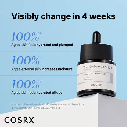 Revitalize Your Skin with COSRX Pure Sodium Hyaluronic Acid 3% Serum - 0.67 Fl Oz of Deep Hydration