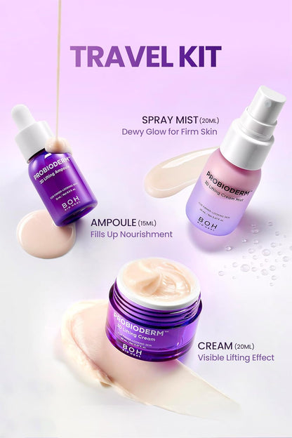 Probioderm 3D Lifting Travel Size Skin Care Kit