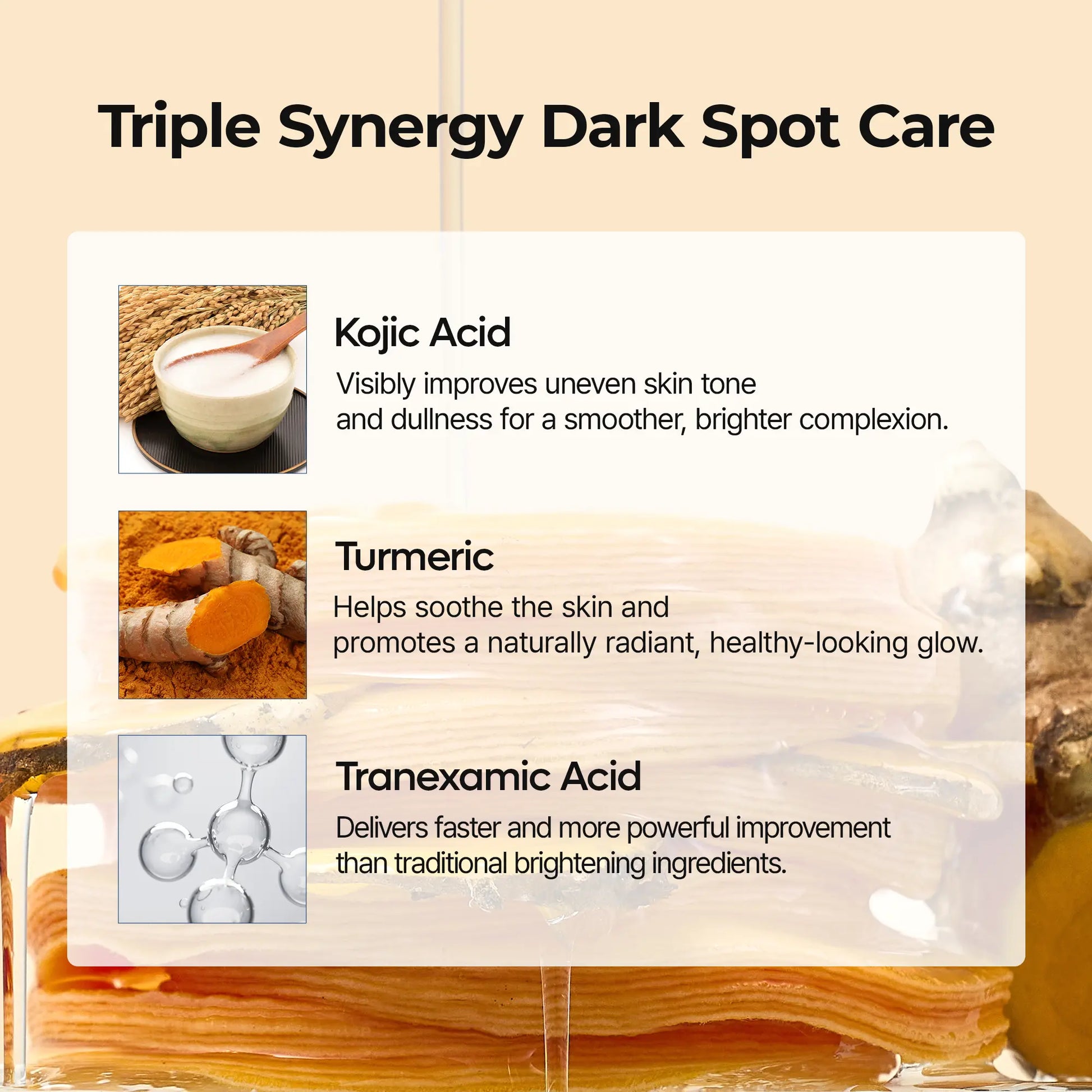 Dr.Melaxin Kojic Acid Turmeric TX Toner Pads - 70 Pads for Brightening & Even Tone